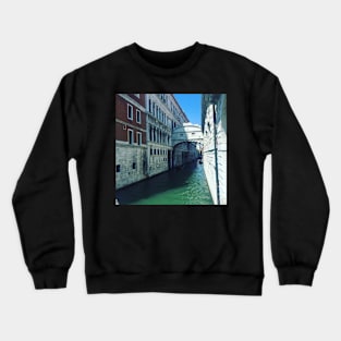 Bridge of Sighs Venice Italy Crewneck Sweatshirt